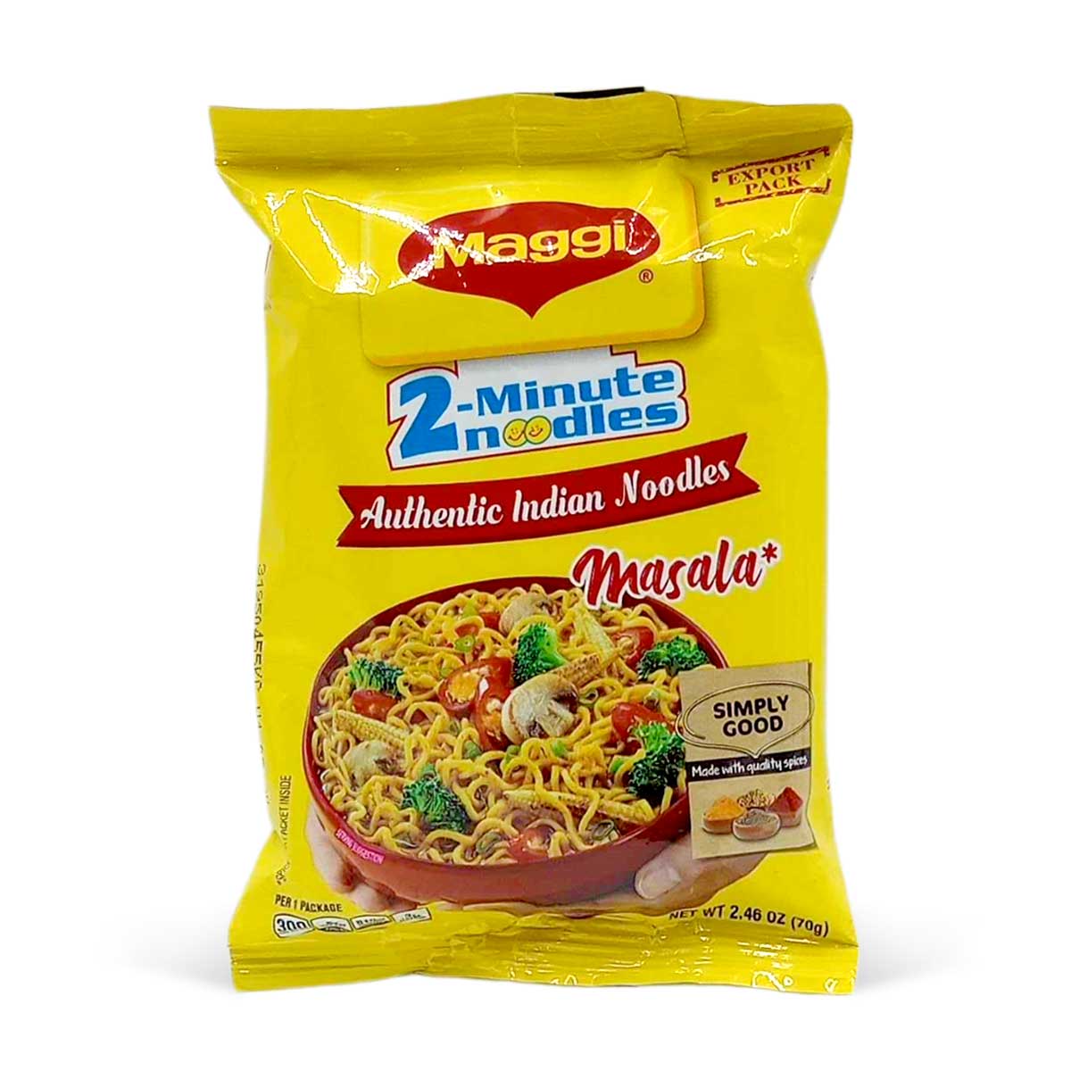 Maggi 2 Minute Noodles Masala, 70g (3 Pack)